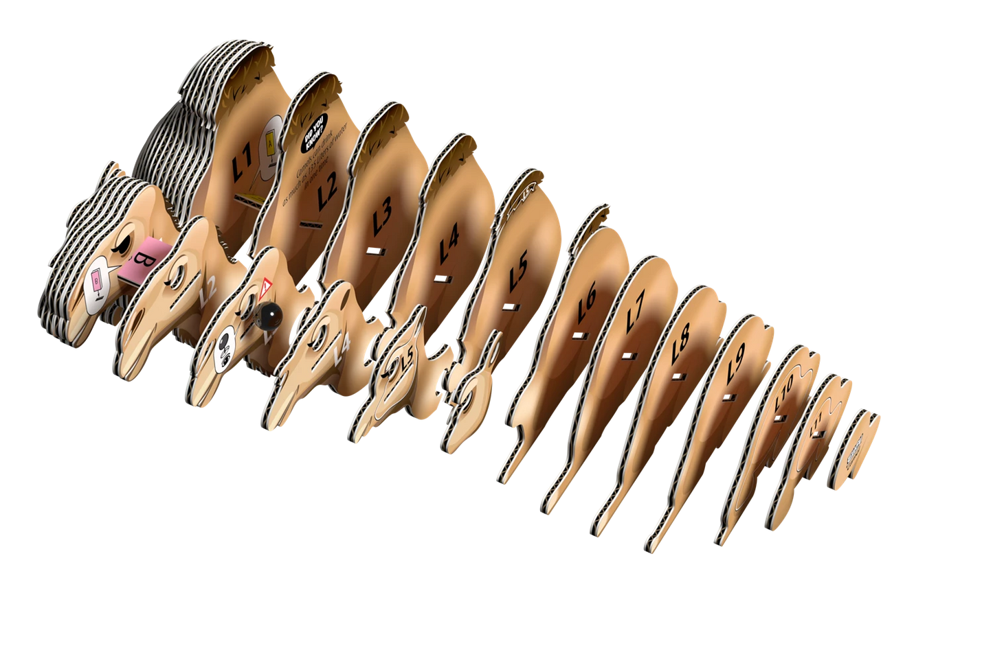3D-BASTELSET DROMEDAR