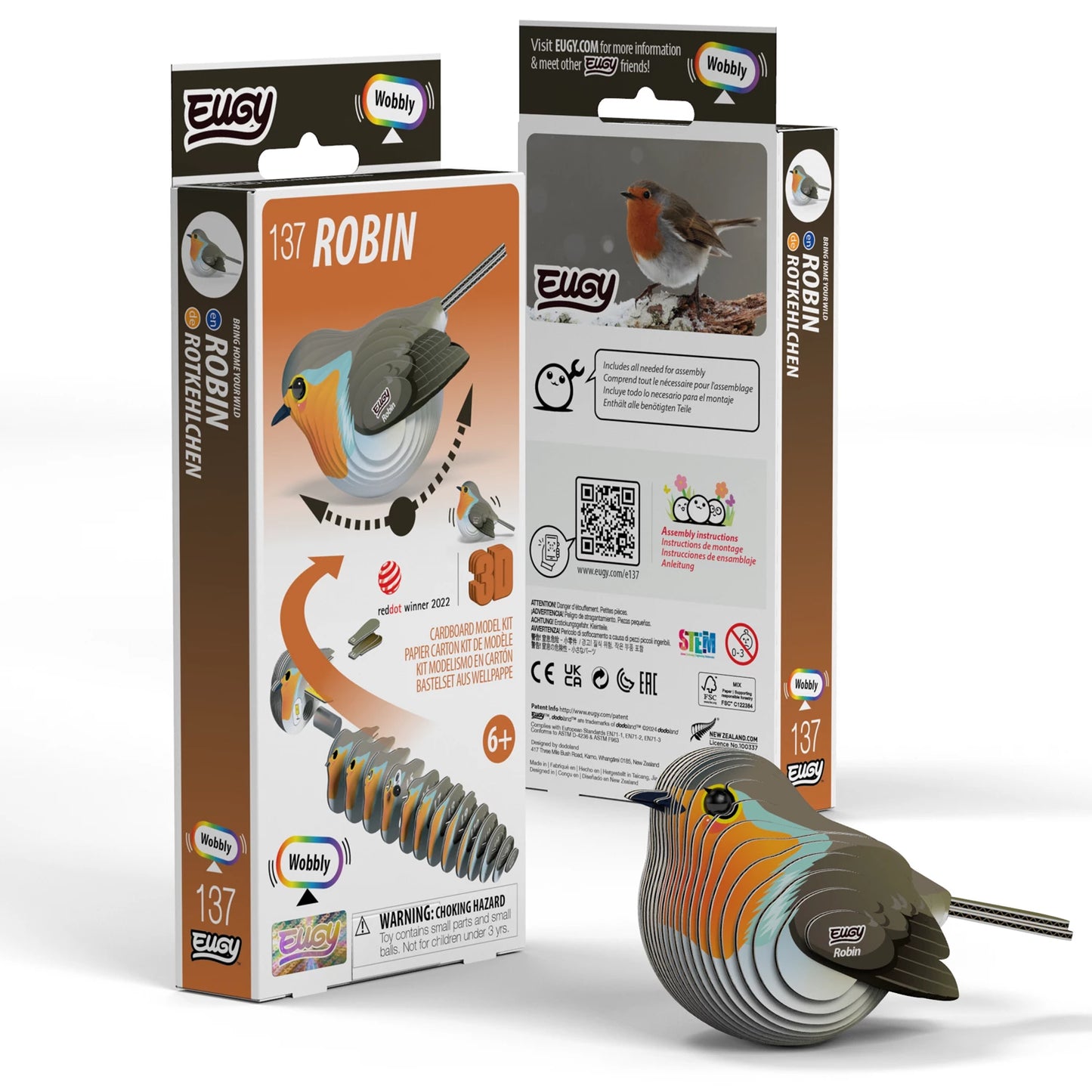 BASTELSET 3D ROBIN