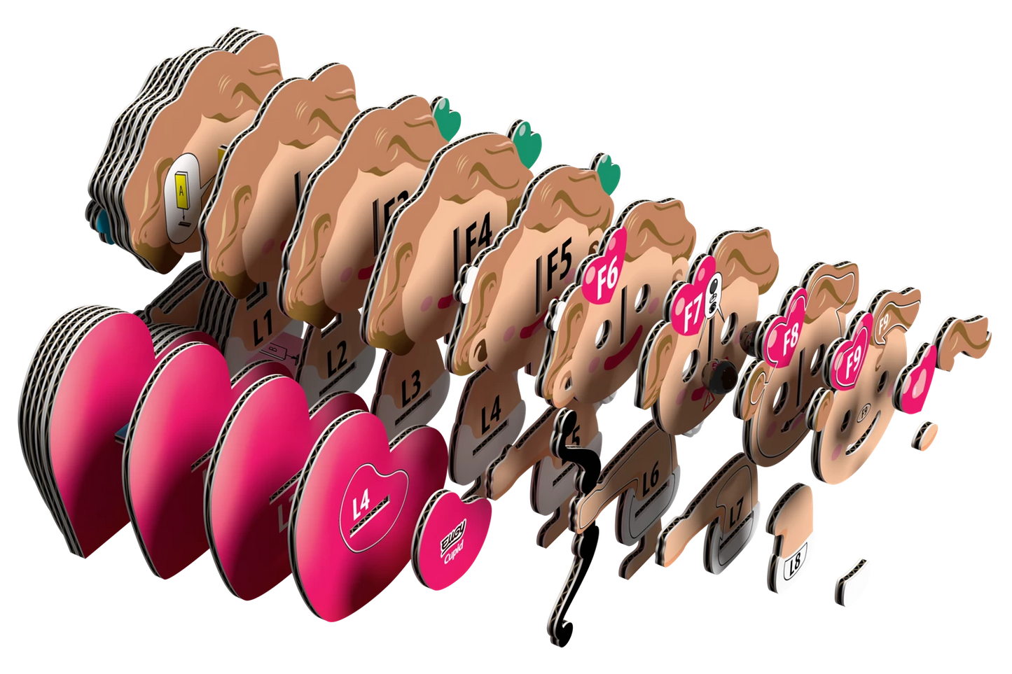 3D BASTELSET AMOR