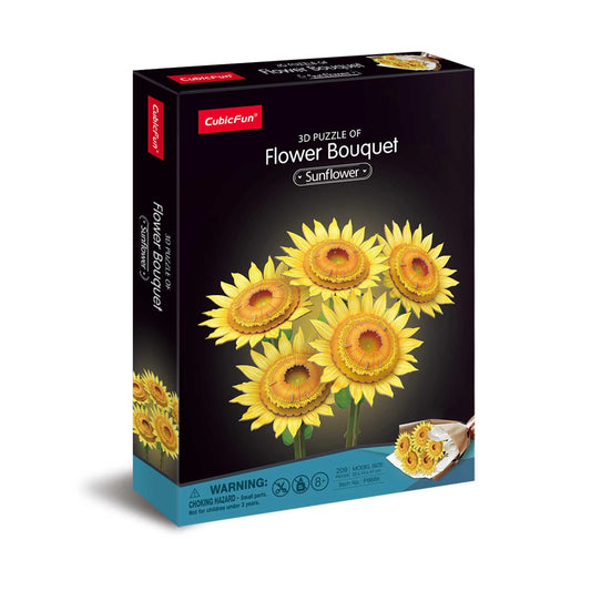 PUZZLE 3D BOUQUET DE TOURNESOLS 209 PIÈCES