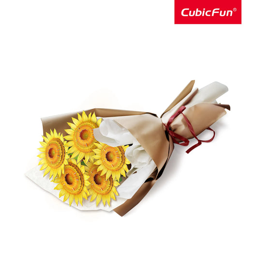 PUZZLE 3D BOUQUET DE TOURNESOLS 209 PIÈCES