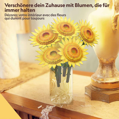 PUZZLE 3D BOUQUET DE TOURNESOLS 209 PIÈCES