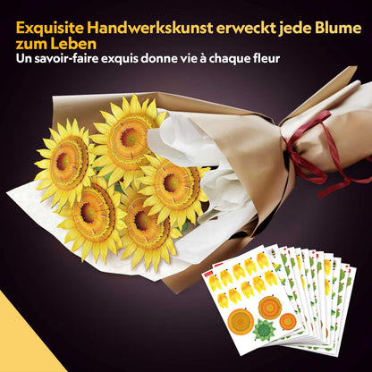 PUZZLE 3D BOUQUET DE TOURNESOLS 209 PIÈCES