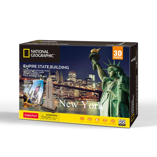 PUZZLE 3D EMPIRE STATE BUILDING 66 PIÈCES