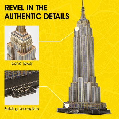 PUZZLE 3D EMPIRE STATE BUILDING 66 PIÈCES