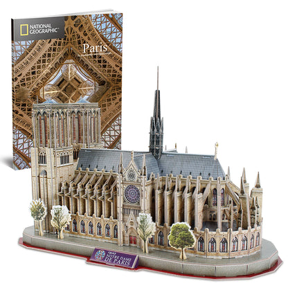 PUZZLE 3D NOTRE DAME DE PARIS 128 PIÈCES