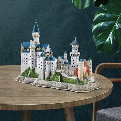 PUZZLE 3D CHÂTEAU DE NEUSCHWANSTEIN, 121 PIÈCES