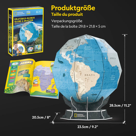 GLOBO DA SCRATCH ART