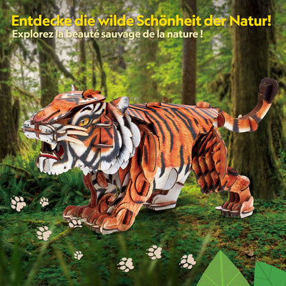 PUZZLE 3D TIGRE 87 PIÈCES
