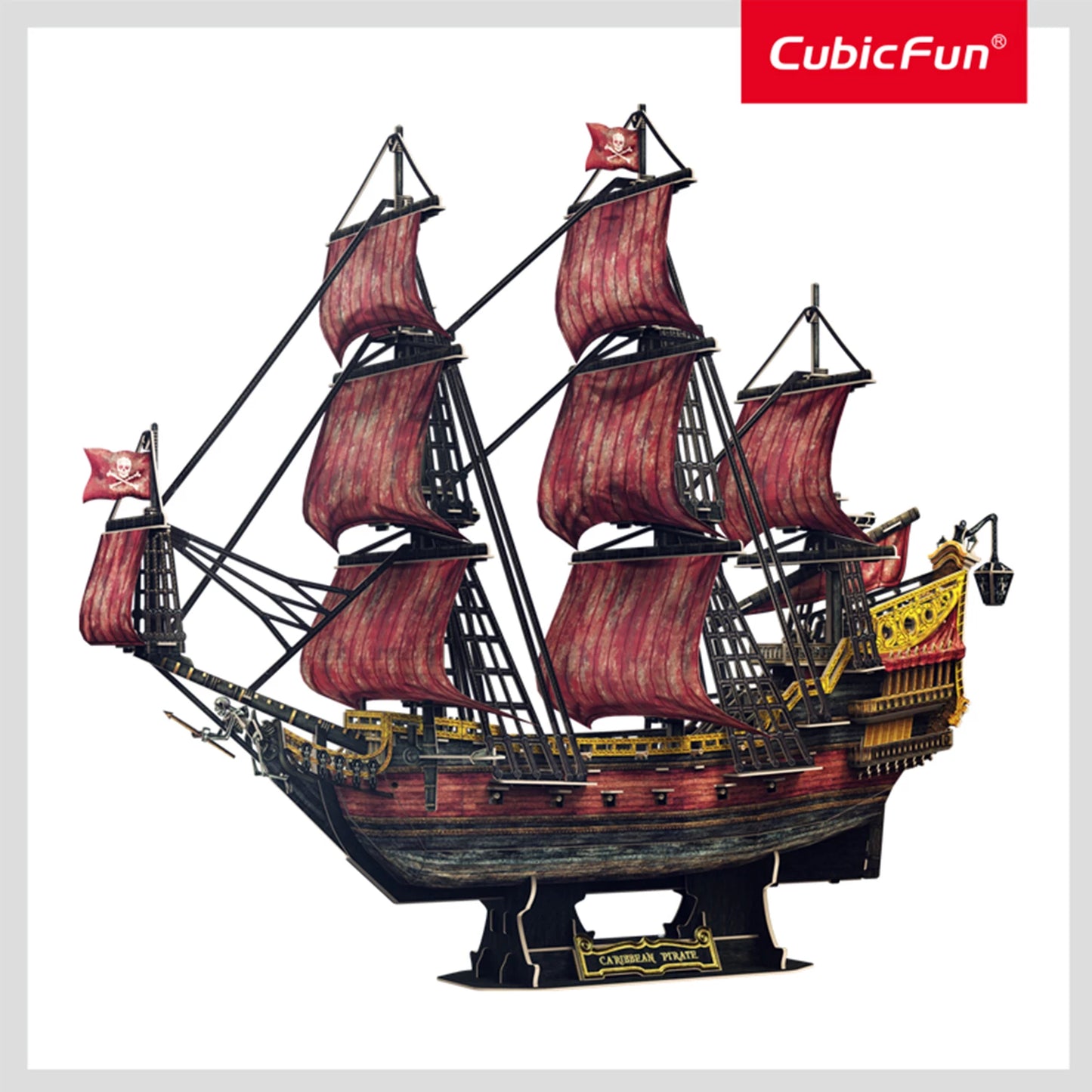 PUZZLE 3D LE REVANCHE DE LA REINE ANNE 391 PIÈCES