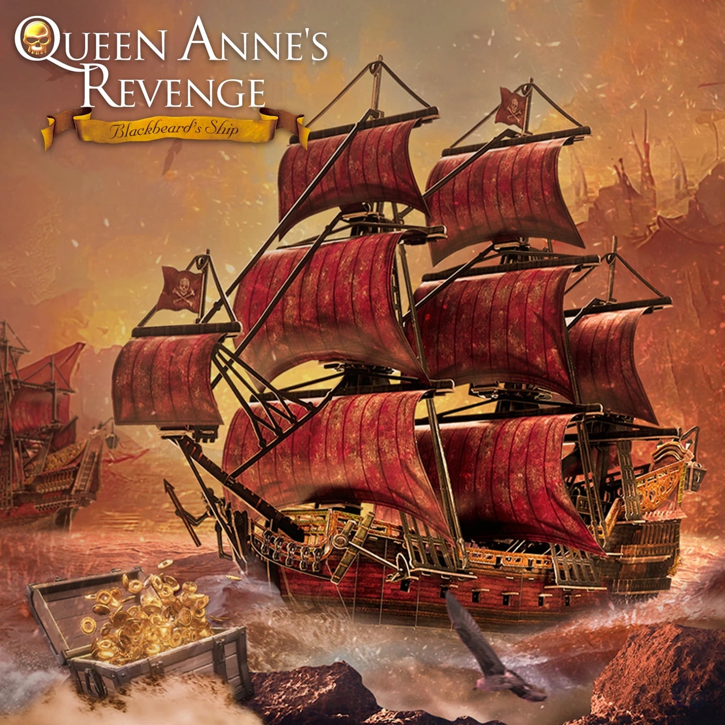 PUZZLE 3D LE REVANCHE DE LA REINE ANNE 391 PIÈCES
