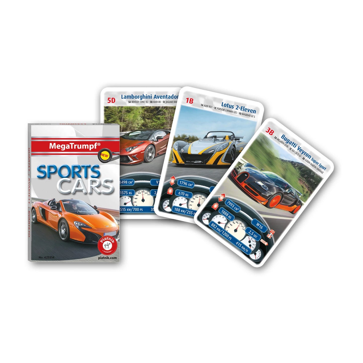 QUATUOR - VOITURES DE SPORT (D)