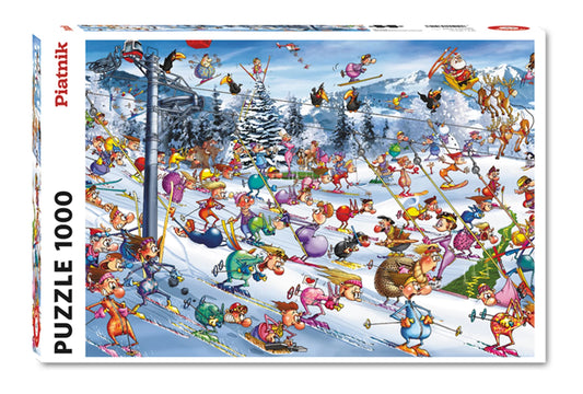 F. RUYER: SCI DI NATALE 1000 PEZZI