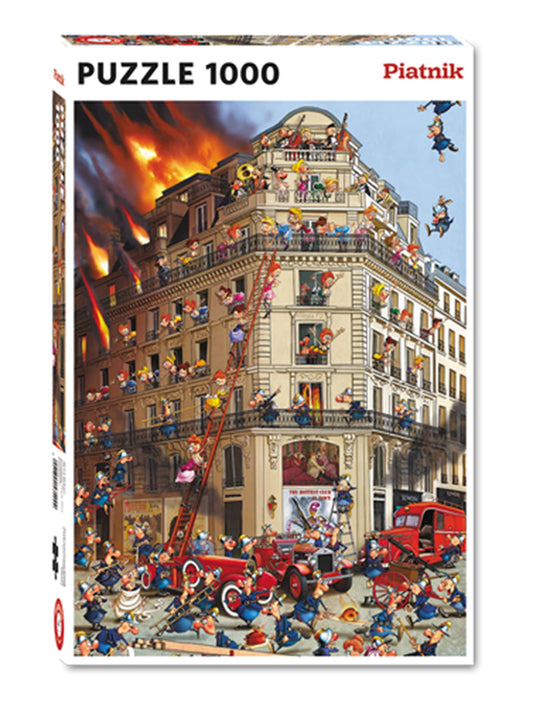 F. RUYER: VIGILI DEL FUOCO 1000 PEZZI