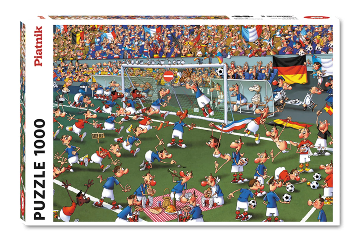 F. RUYER: FUSSBALL 1000 TEILE