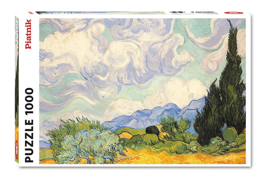 VAN GOGH: CAMPO CON CIPRESSI 1000 PEZZI