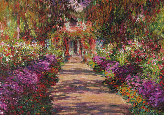 MONET: SENTIERO NEL GIARDINO DI MONET A GIVERNY (1000 PEZZI)