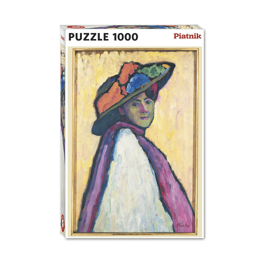 MÜNTER: RITRATTO DI MARIANNE VON WEREFKIN, 1000 PEZZI
