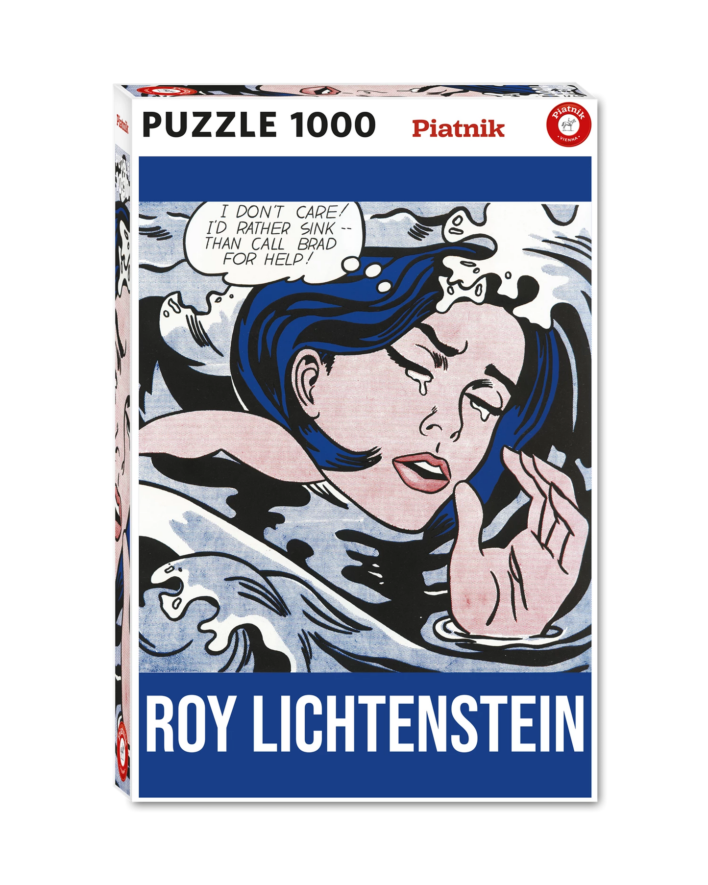 LICHTENSTEIN DROWNING GIRL 1000 TEILE