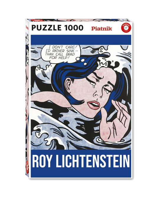 LICHTENSTEIN DROWNING GIRL 1000 PEZZI