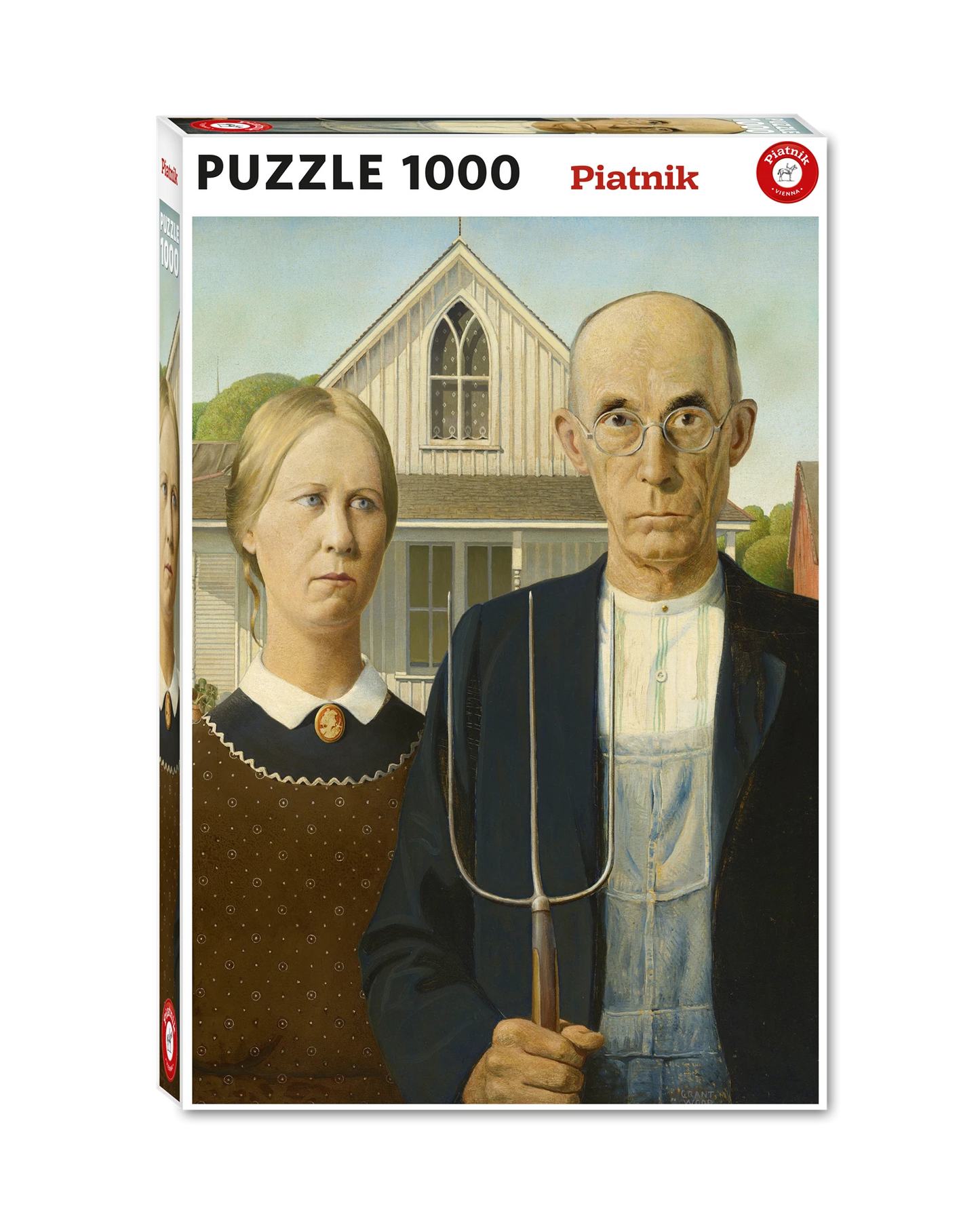 GRANT WOOD AMERICAN GOTHIC 1000 TEILE