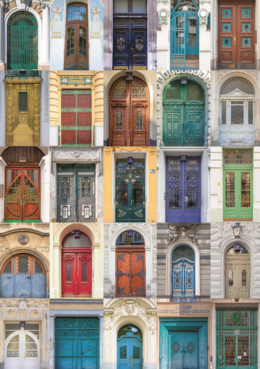 PORTE ART NOUVEAU 1000 PEZZI