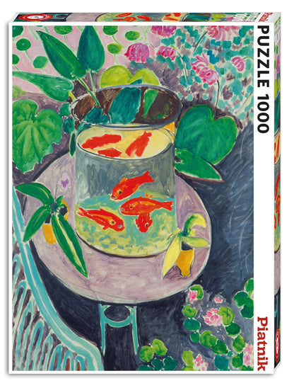 MATISSE - POISSONS ROUGES 1000 PIÈCES