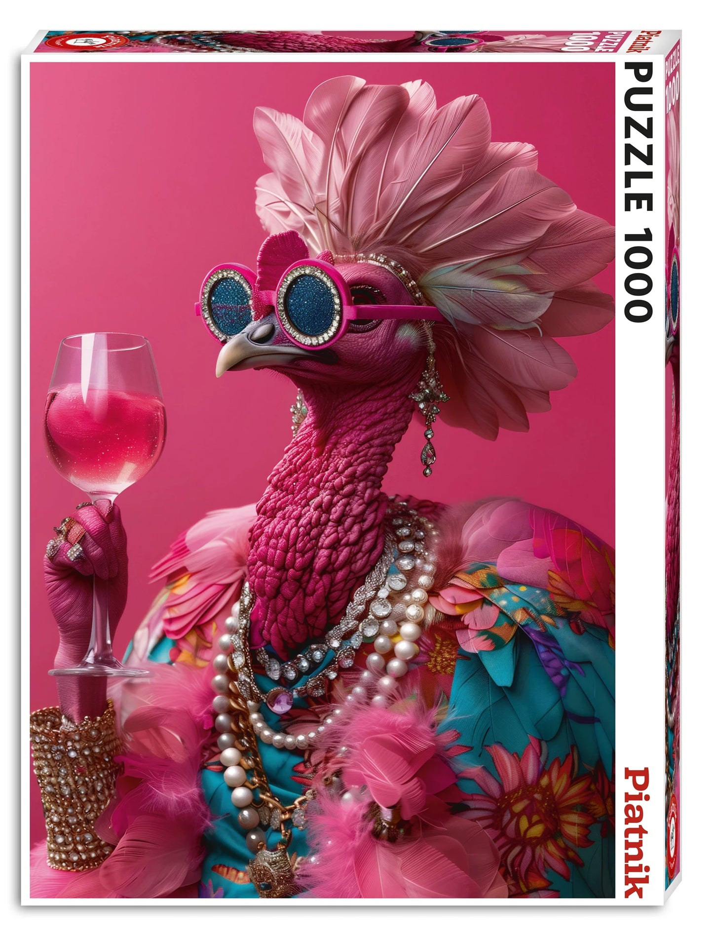 ROSA VÖGELCHEN 1000 TEILE