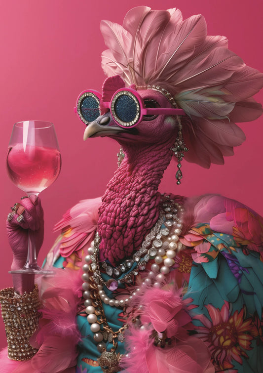 UCCELLINO ROSA 1000 PEZZI