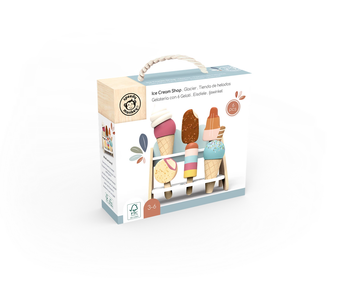 NEGOZIO DI GELATI SU STECCO