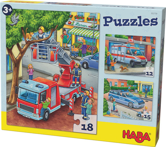 PUZZLE POLIZIA, VIGILI DEL FUOCO E CO.