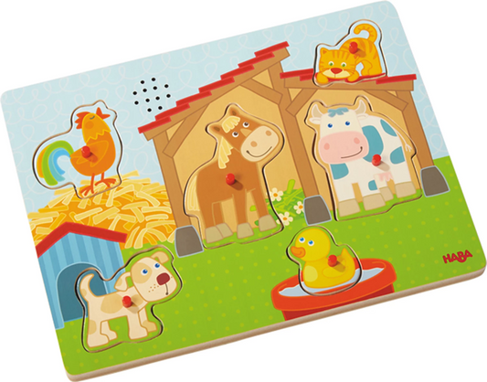 Sound-Erfassungs-Puzzle auf dem Land