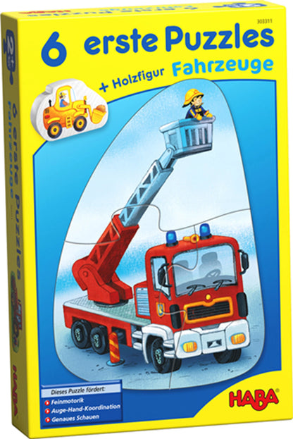 6 ERSTE PUZZLES – FAHRZEUGE