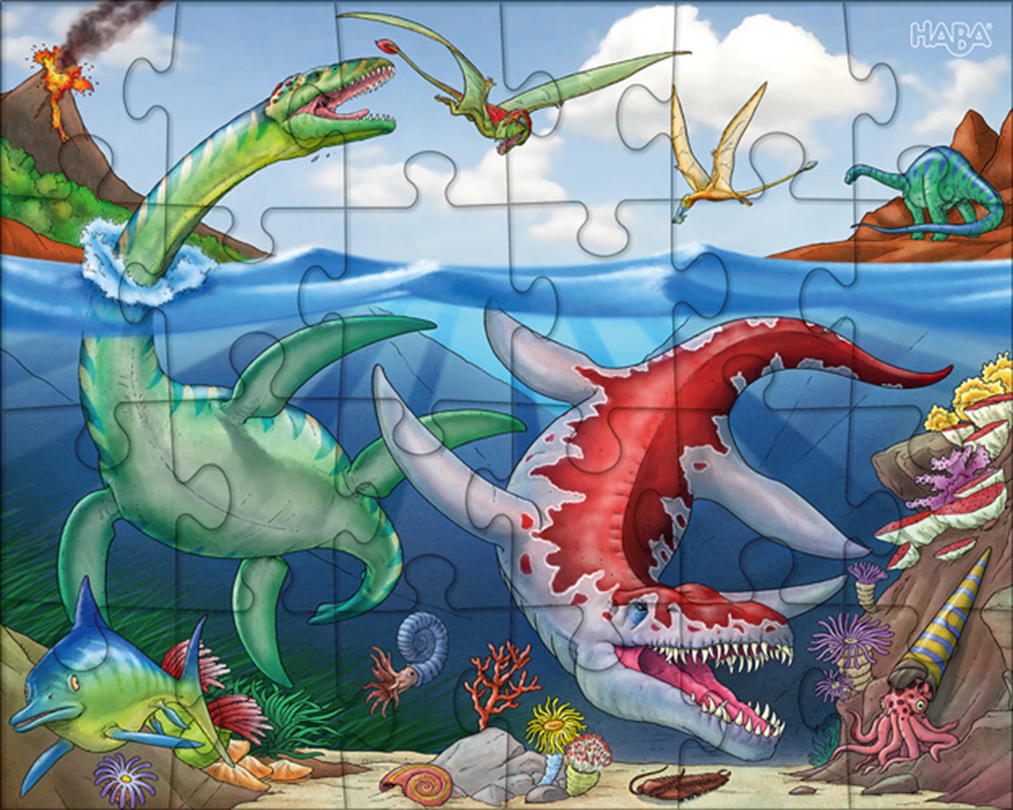 DINOSAURIER-PUZZLE