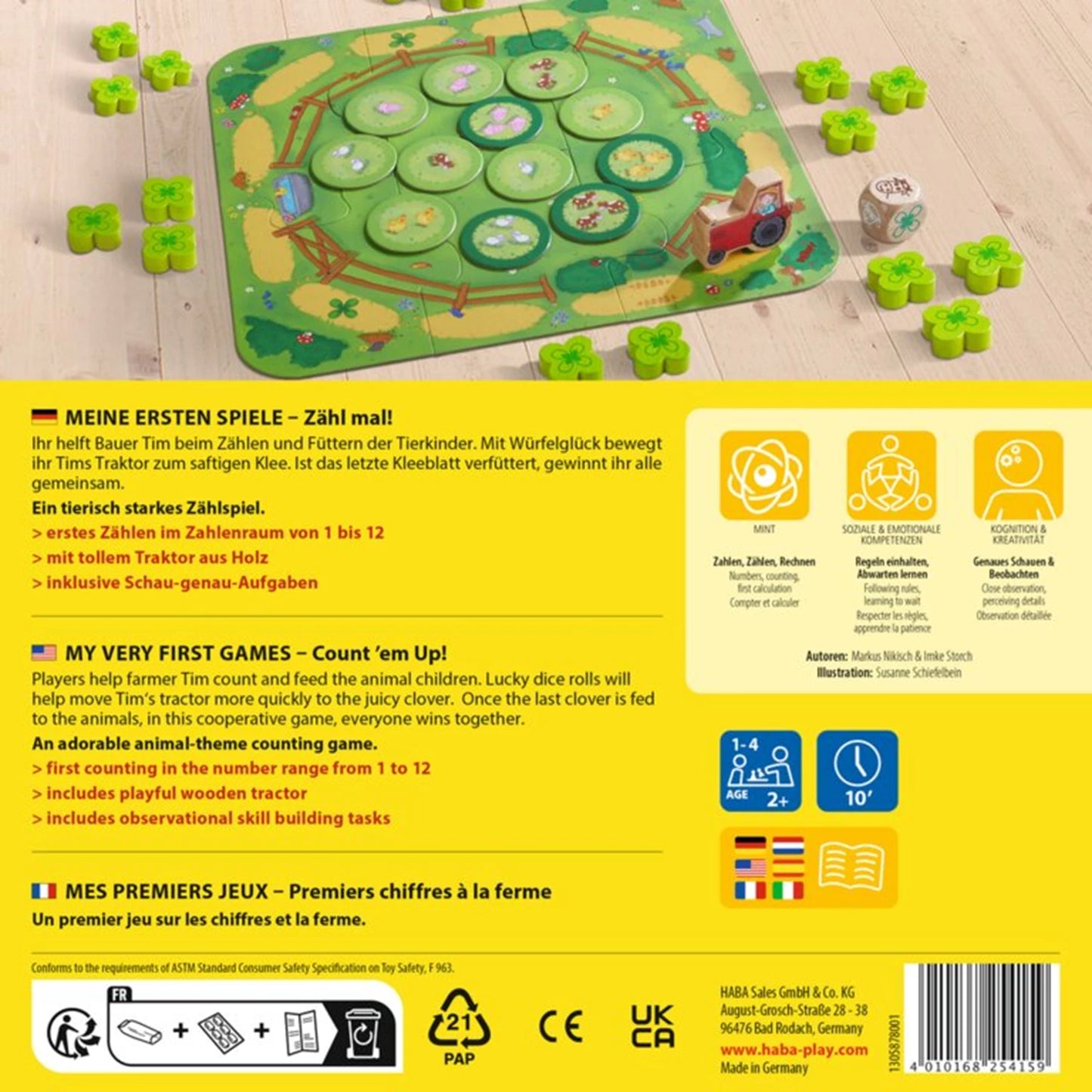 MEINE ERSTEN SPIELE: ZÄHLE SIE!