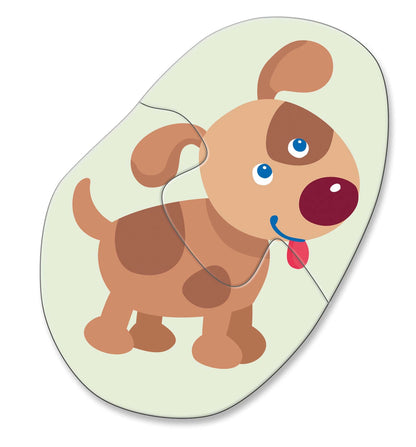 4 ERSTE PUZZLES – TIERBABYS