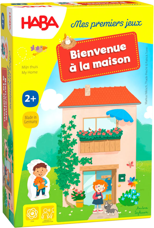 MES PREMIERS JEUX – BIENVENUE À LA MAISON