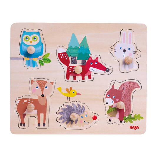 Waldtiere Greifpuzzle