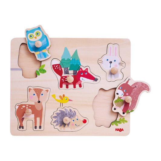 Waldtiere Greifpuzzle