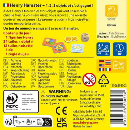 HENRY HAMSTER (w)