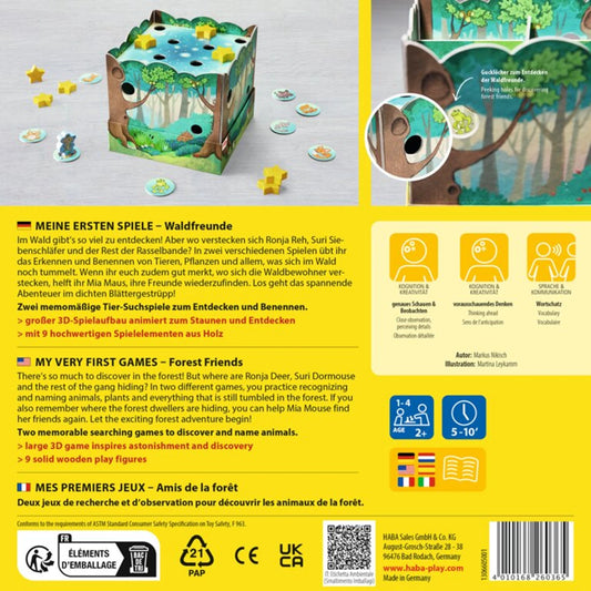 I MIEI PRIMI GIOCHI – FOREST FRIENDS
