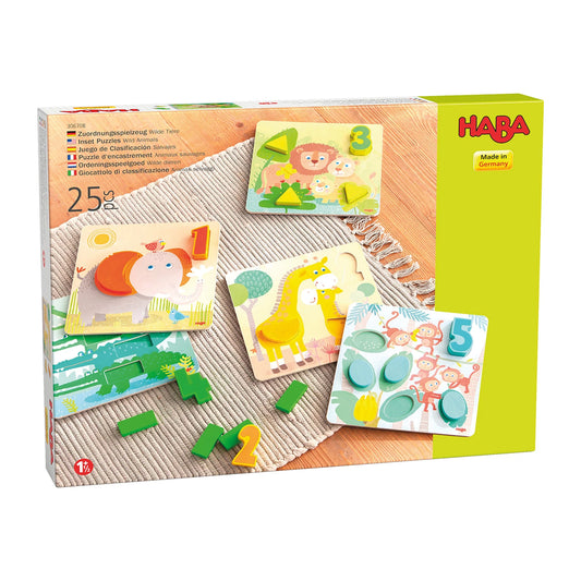 WILDTIERE-STECKPUZZLE