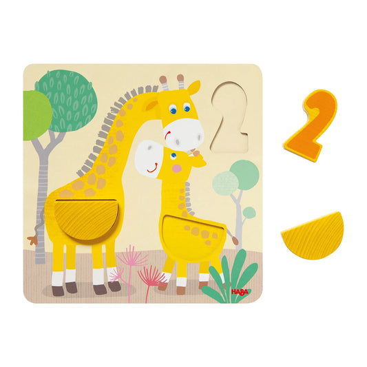 WILDTIERE-STECKPUZZLE