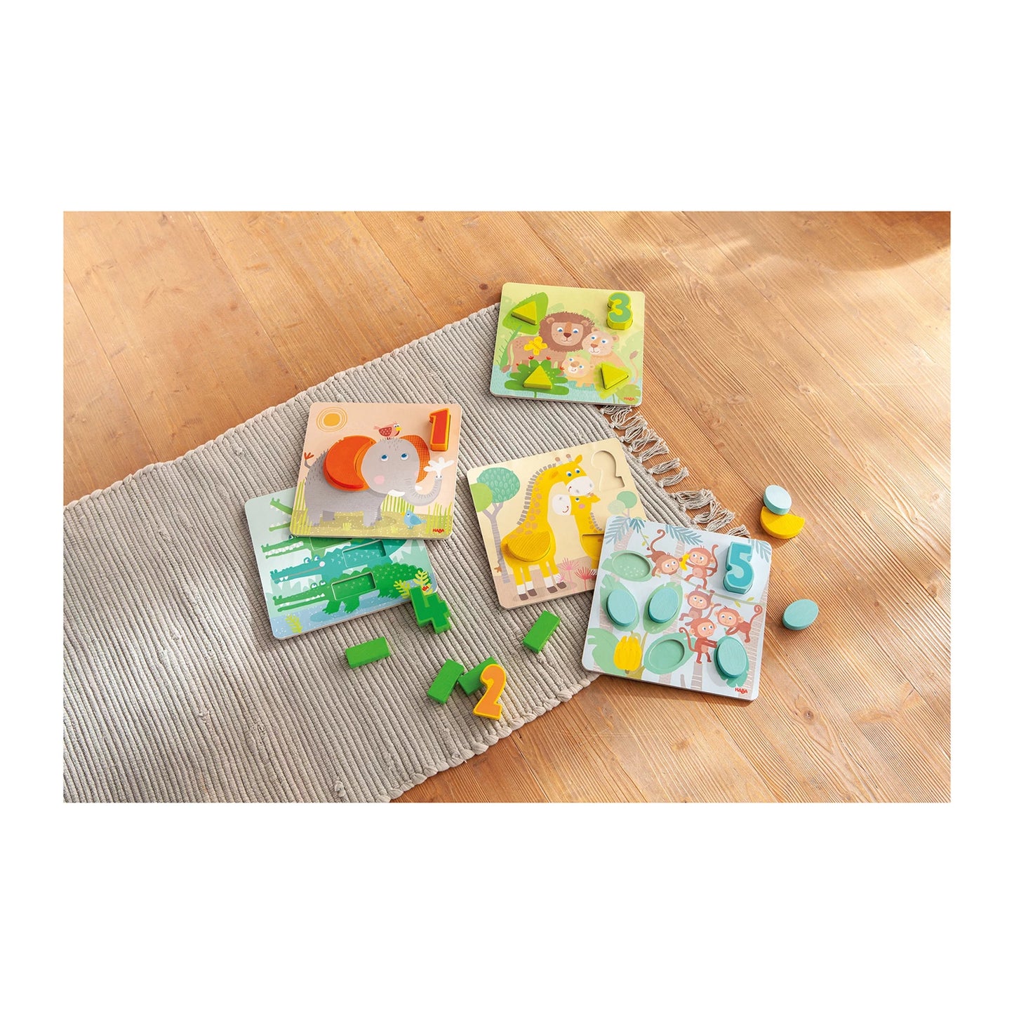 WILDTIERE-STECKPUZZLE
