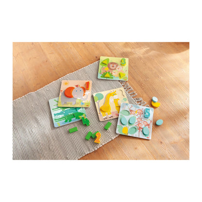 WILDTIERE-STECKPUZZLE