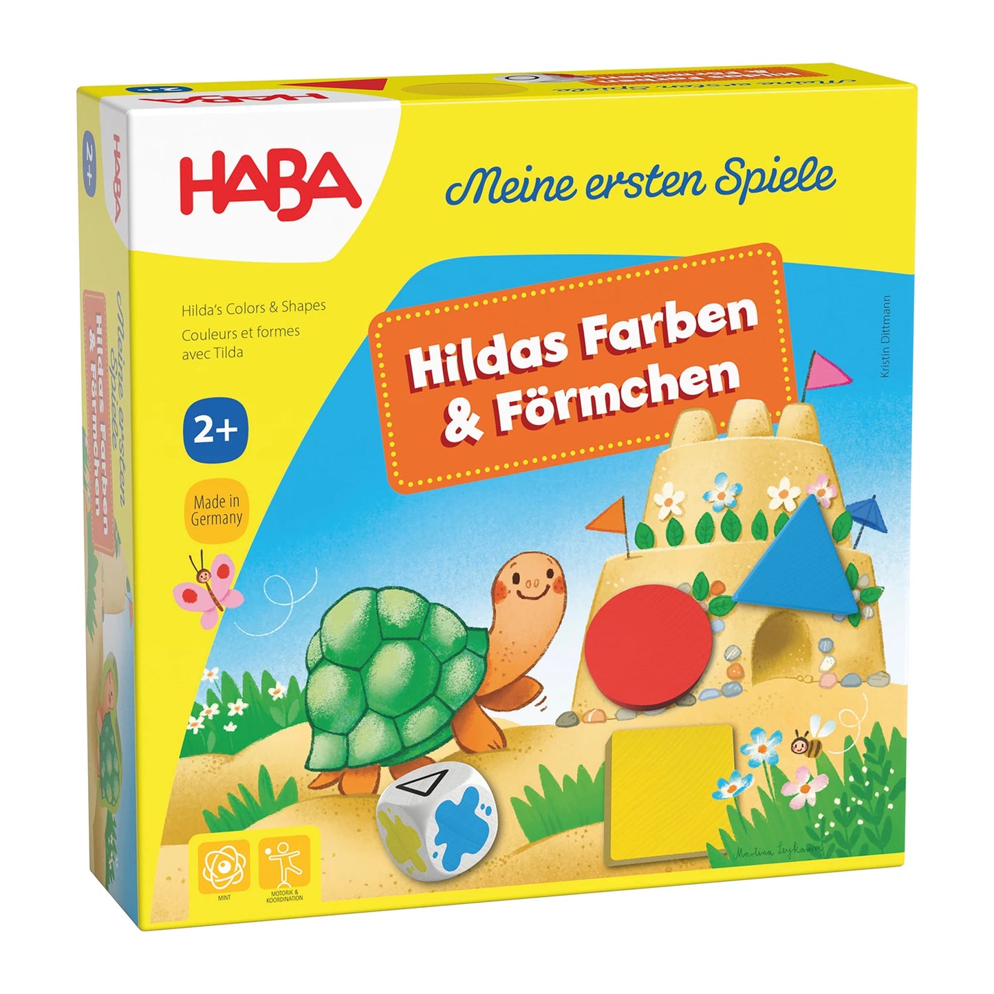 MEINE ERSTEN SPIELE: FARBEN UND STEMPEL VON HILDA