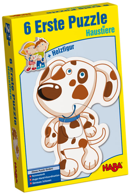 6 ERSTE PUZZLES – HAUSTIERE