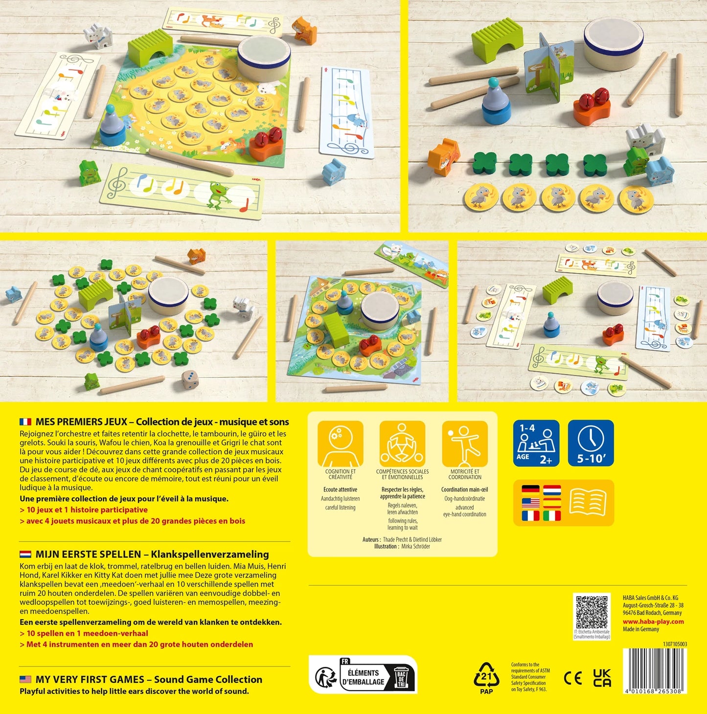MEINE ERSTEN SPIELE – SPIELE-SAMMLUNG – MUSIK UND SOUNDS