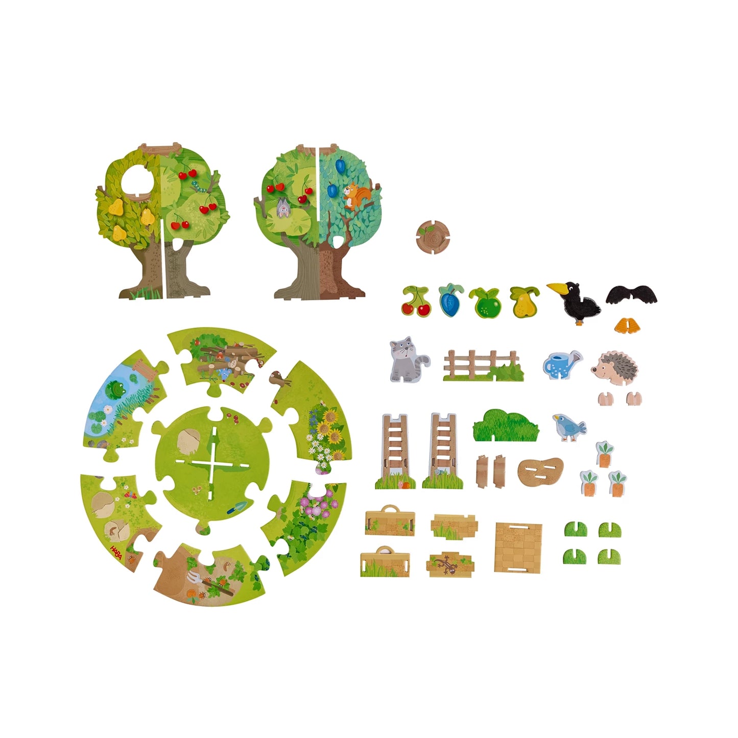 3D-PUZZLE-SPIEL WORLD ORCHARD