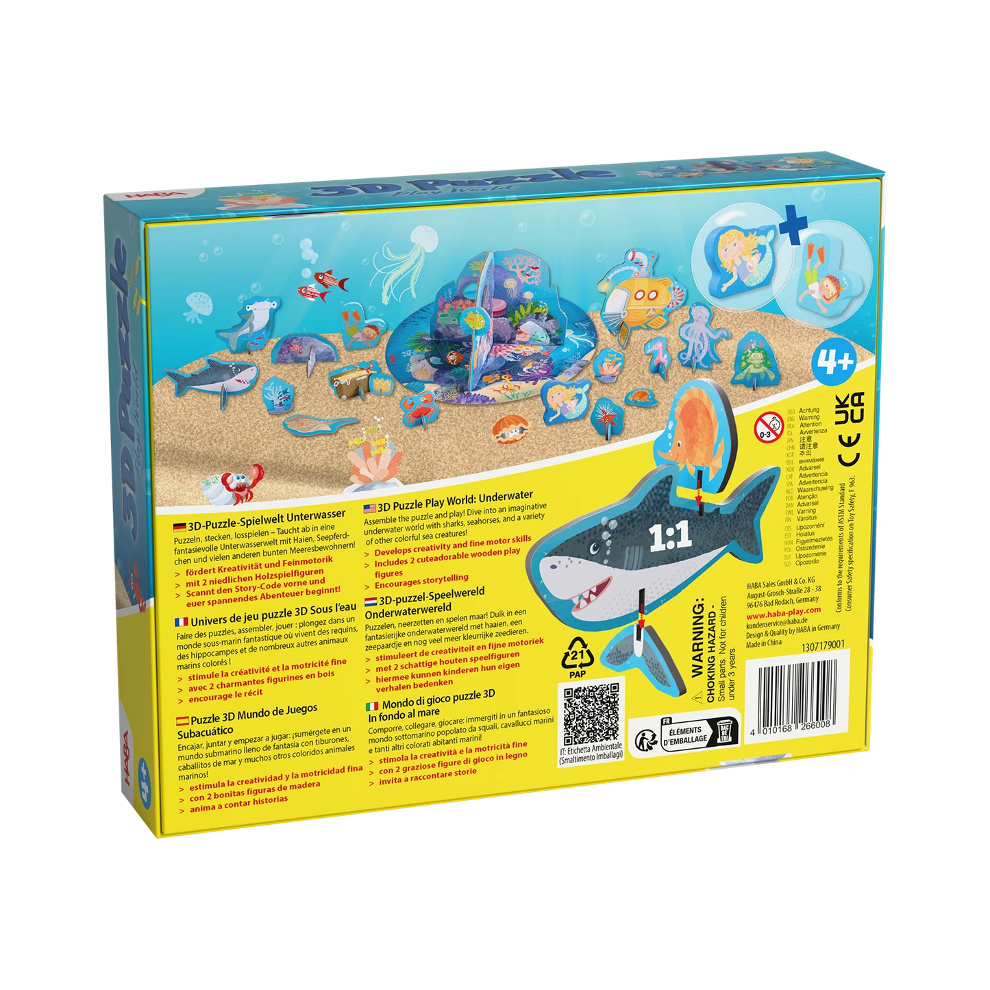 UNTERWASSER SPIELWELT 3D PUZZLE